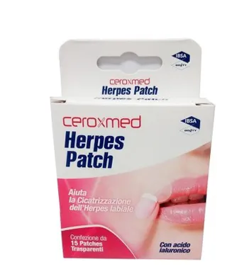 Ceroxmed Herpes Patch Cerotti Per Herpes Labiale 15 Pezzi