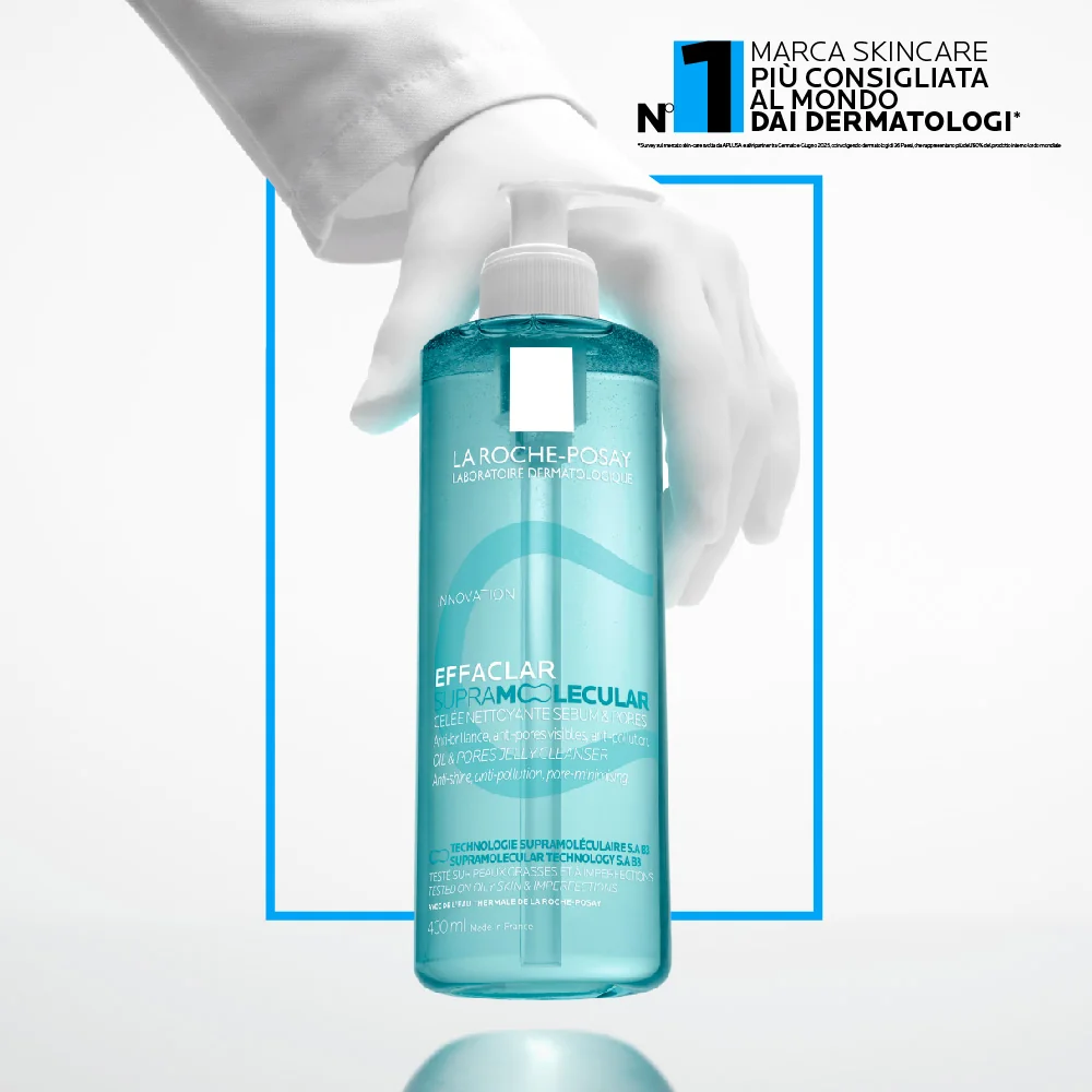 La Roche-Posay Effaclar Supermolecular 400ml Gel Detergente