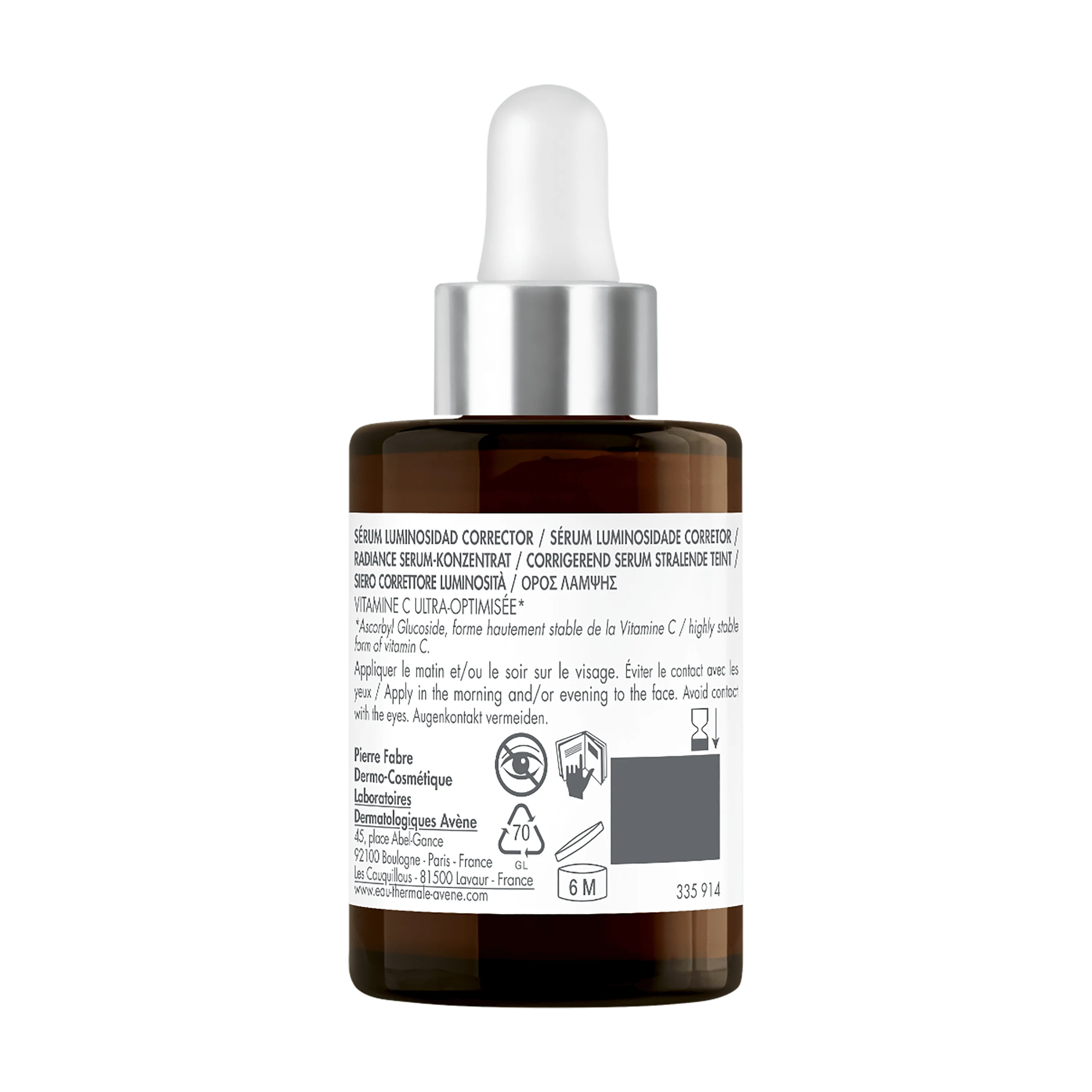 Eau Thermale Avène Vitamin Activ Cg Siero Correttore Luminosità 30 ml Antietà
