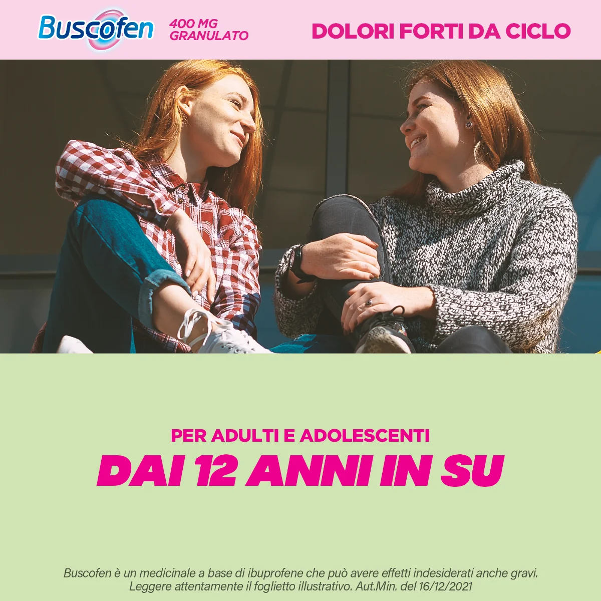 Buscofen 400 mg 10 Bustine Ibuprofene Analgesico