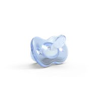 Nuvita Orthosoft Light 2 Succhietti in Silicone con Tettarella Ortodontica Blu