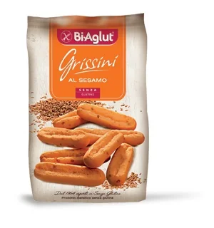 Biaglut Grissini Sesamo 150 g Senza Glutine