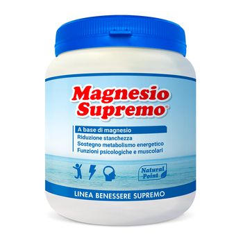 Magnesio Supremo 300 g Integratore Contro Stanchezza e Stress