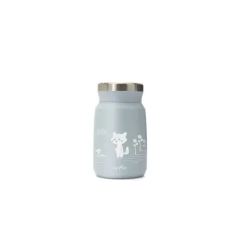 Contenitore Termico Acciaio Inox Cibi Liquidi/Solidi - Azzurro 500 ml