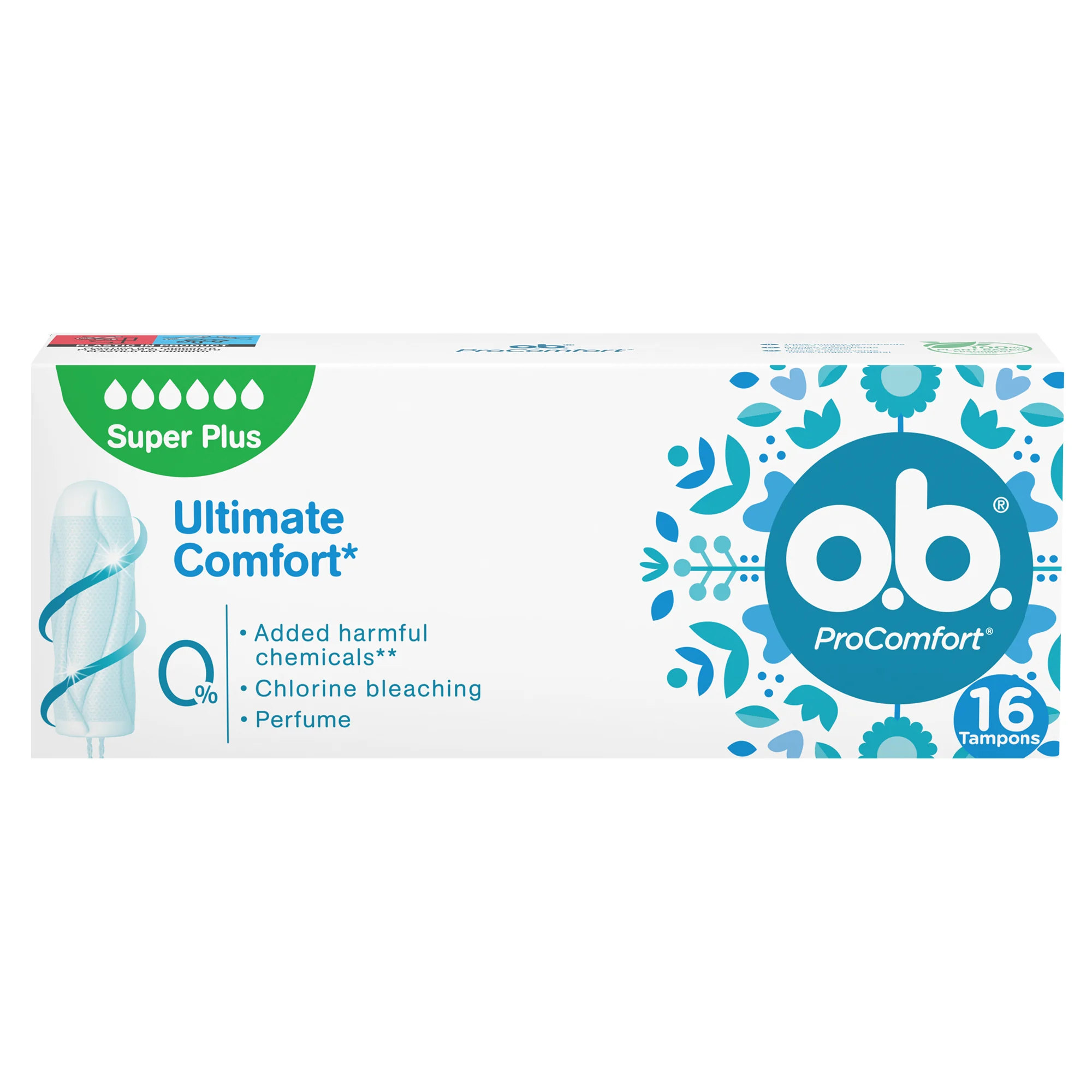 O.B. ProComfort Super Plus 16 Assorbenti Interni Libertà Movimento
