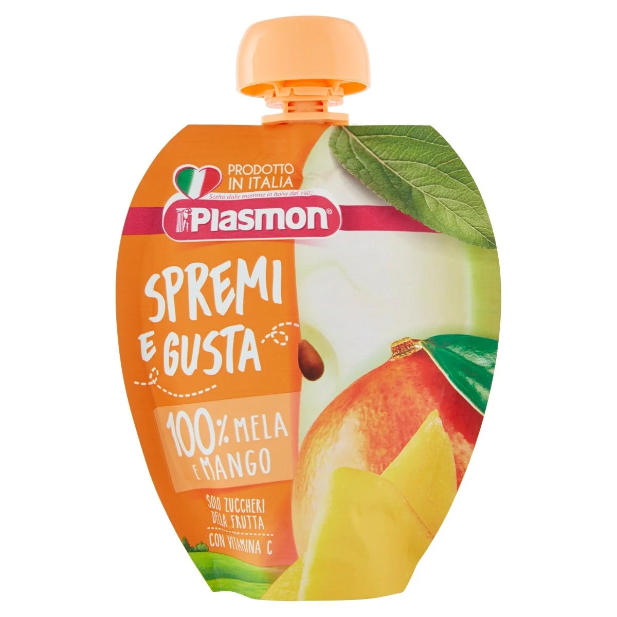 Plasmon Spremi E Gusta Mango/Mela 100 g Alimento per Infanzia