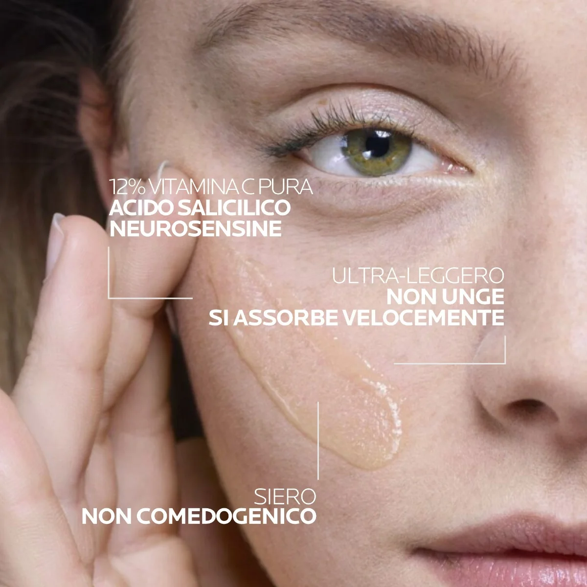 La Roche Posay Pure Vitamin C12 Siero 30Ml Antirughe, Antiossidante e Illuminante