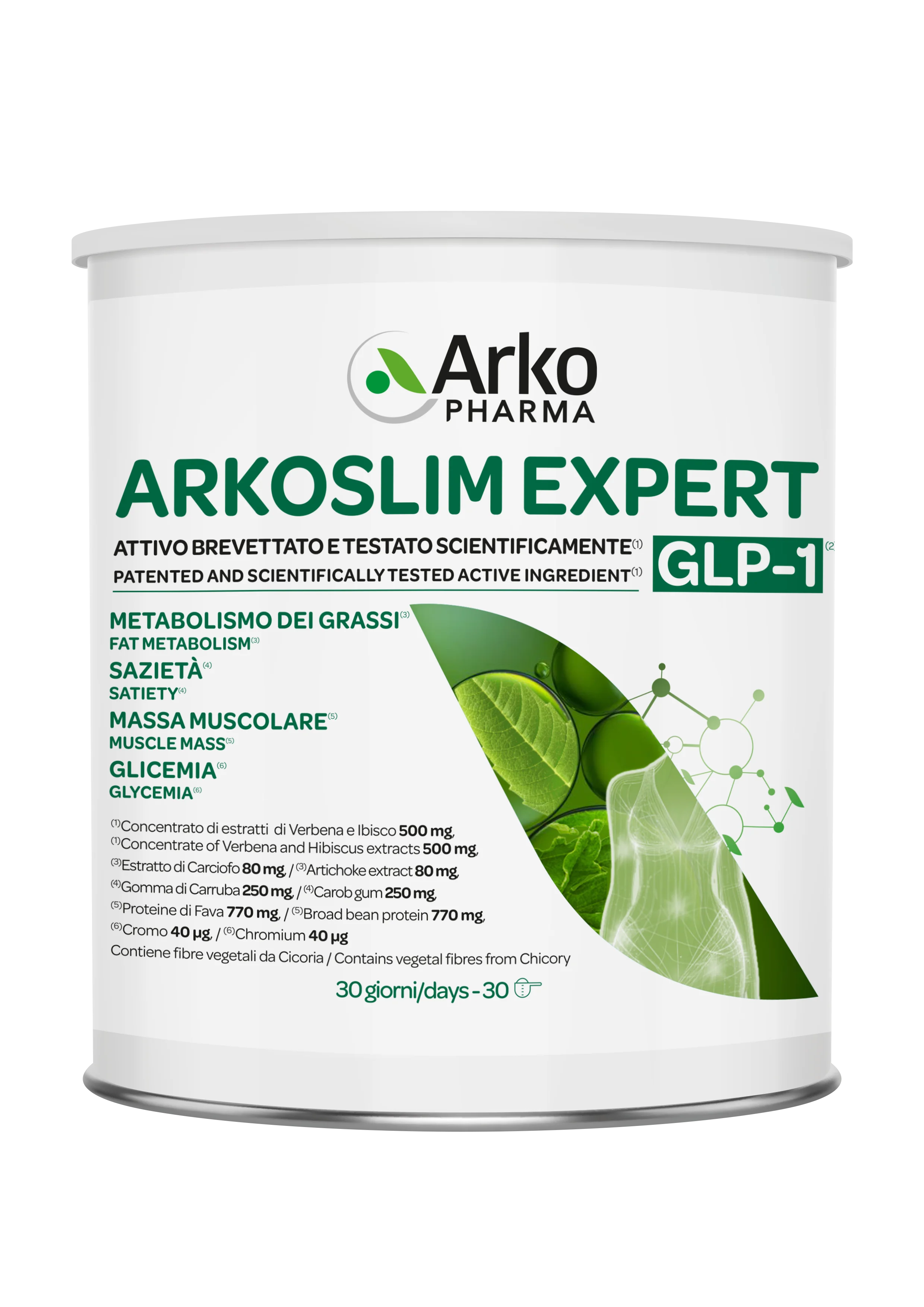 Arkoslim Expert Glp-1 270G Metabolismo  e Equilibrio Peso Corporeo