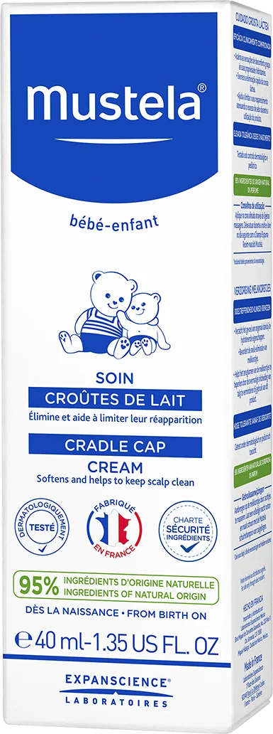 Mustela Trattamento Crosta Lattea 40 ml Trattamento per Neonati