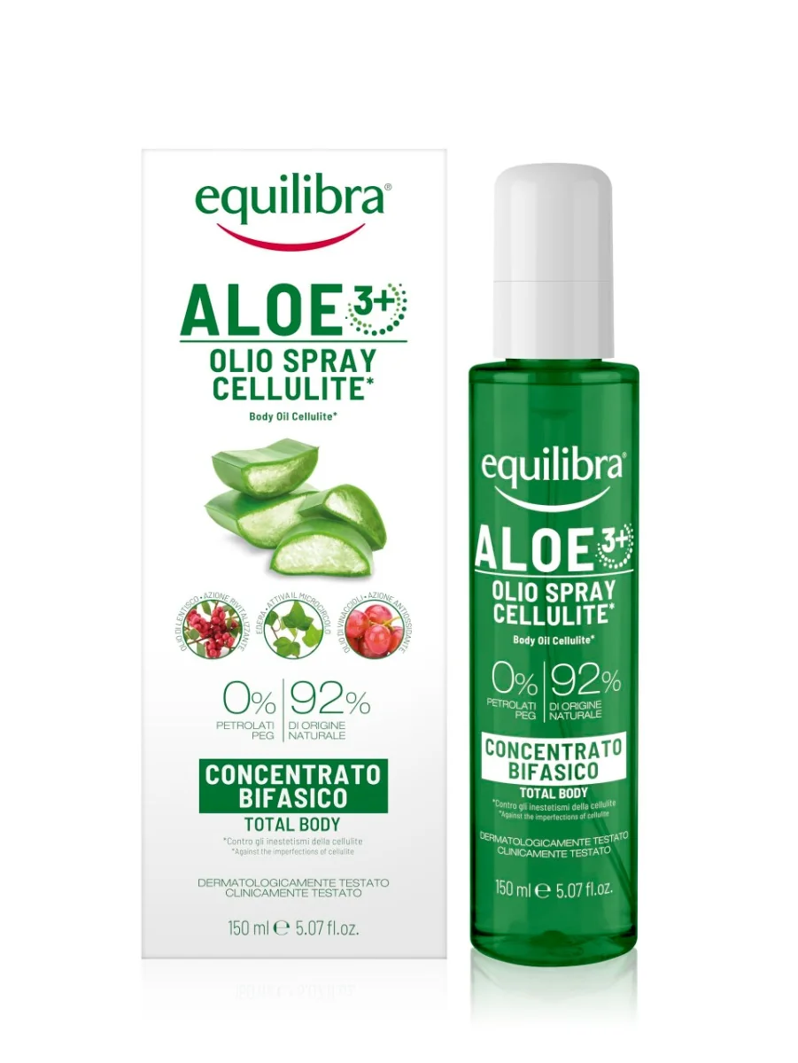 Equilibra Aloe Olio Corpo Cellulite 150 Ml Azione Anti Cellulite