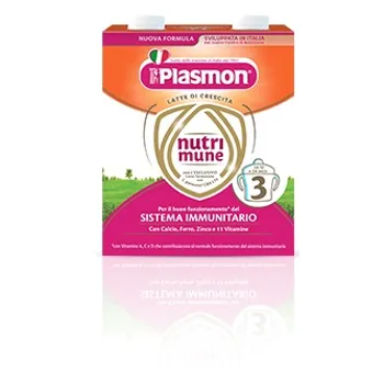 Plasmon Nutri-Mune 3 Liquido 2 Brick 500 ml 
