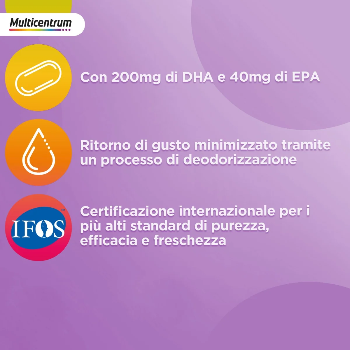 Multicentrum Neo Mamma DHA 30 + 30 Integratore Vitamine e Minerali