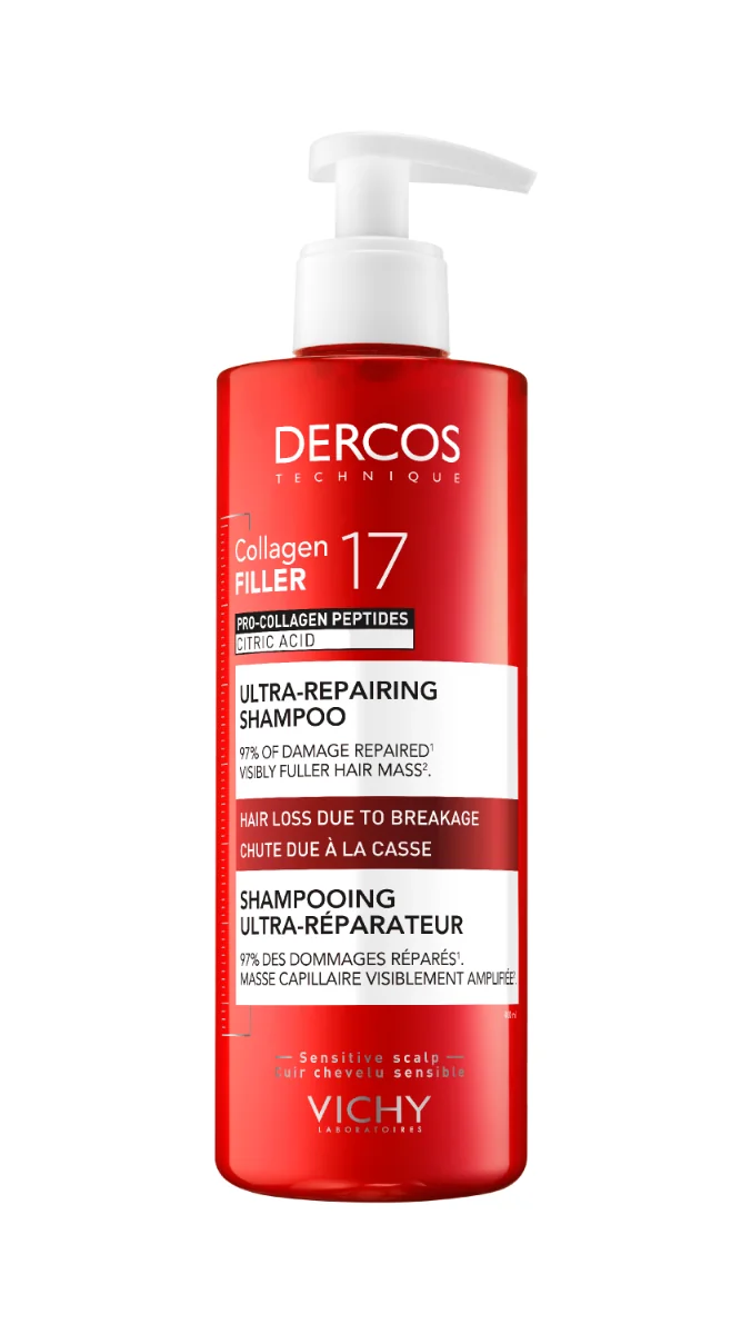 Dercos Technique Collagen Repair Shampoo 400 Ml Trattamento Riparatore