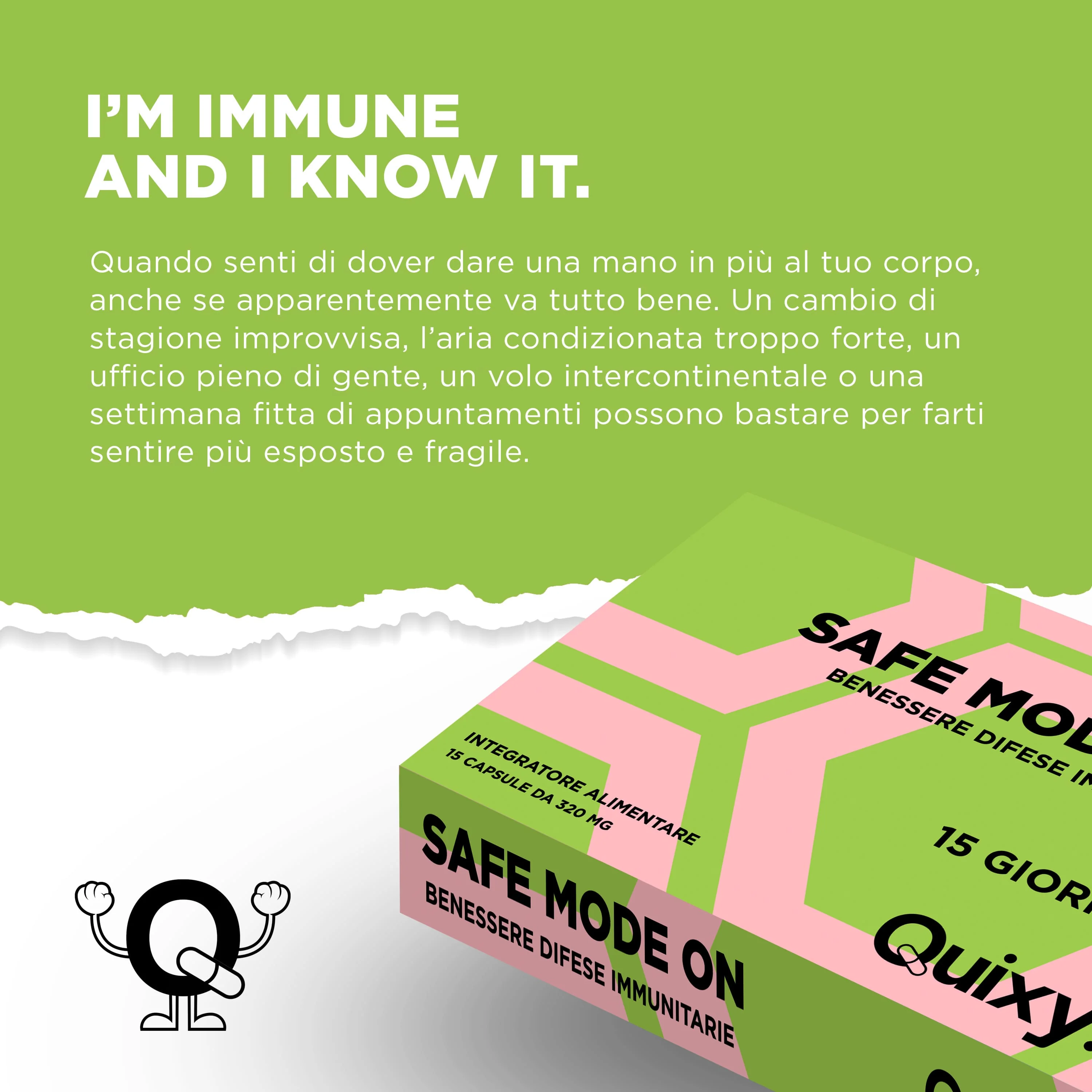 Ec Quixy Safe Mode On 15Cps Sistema Immunitario