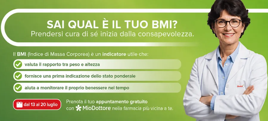 Al via in farmacia il servizio di misurazione del BMI: un piccolo gesto per prendersi cura della propria salute