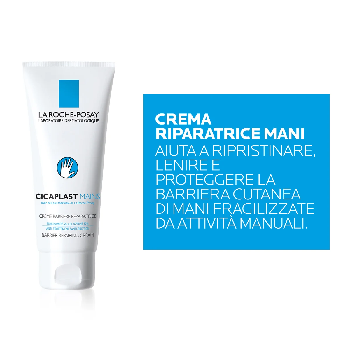 La Roche Posay Cicaplast Crema Mani 100 Ml Riparatrice