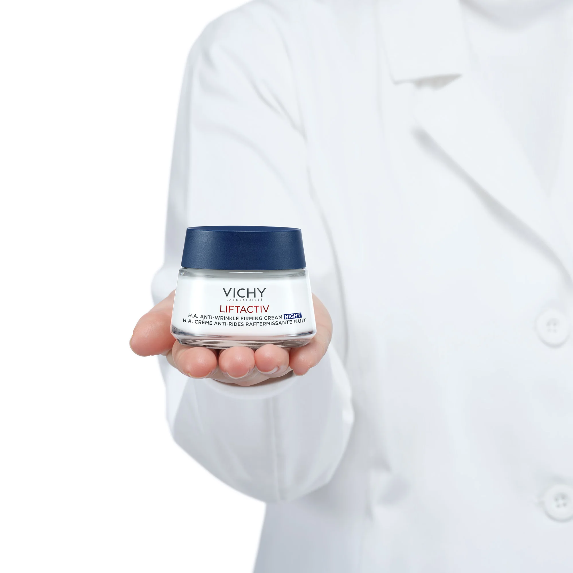 Vichy Liftactiv H.A. Crema Notte 50 Ml Rassodante Anti-Rughe