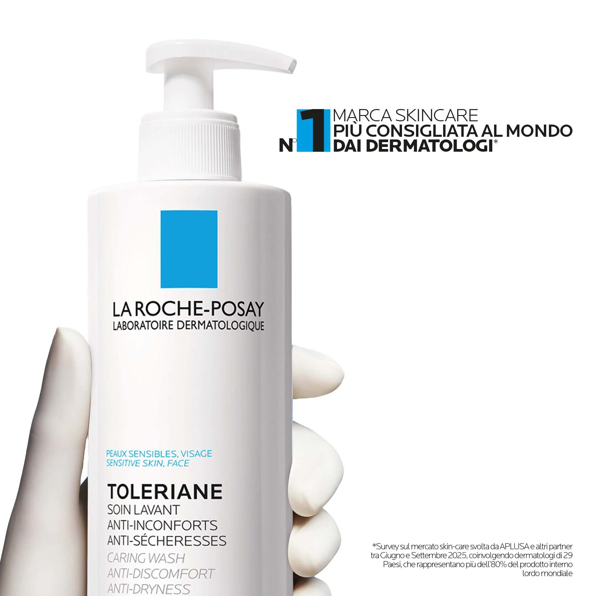 La Roche Posay Toleriane Crema Detergente 400 Ml Struccante ad uso quotidiano