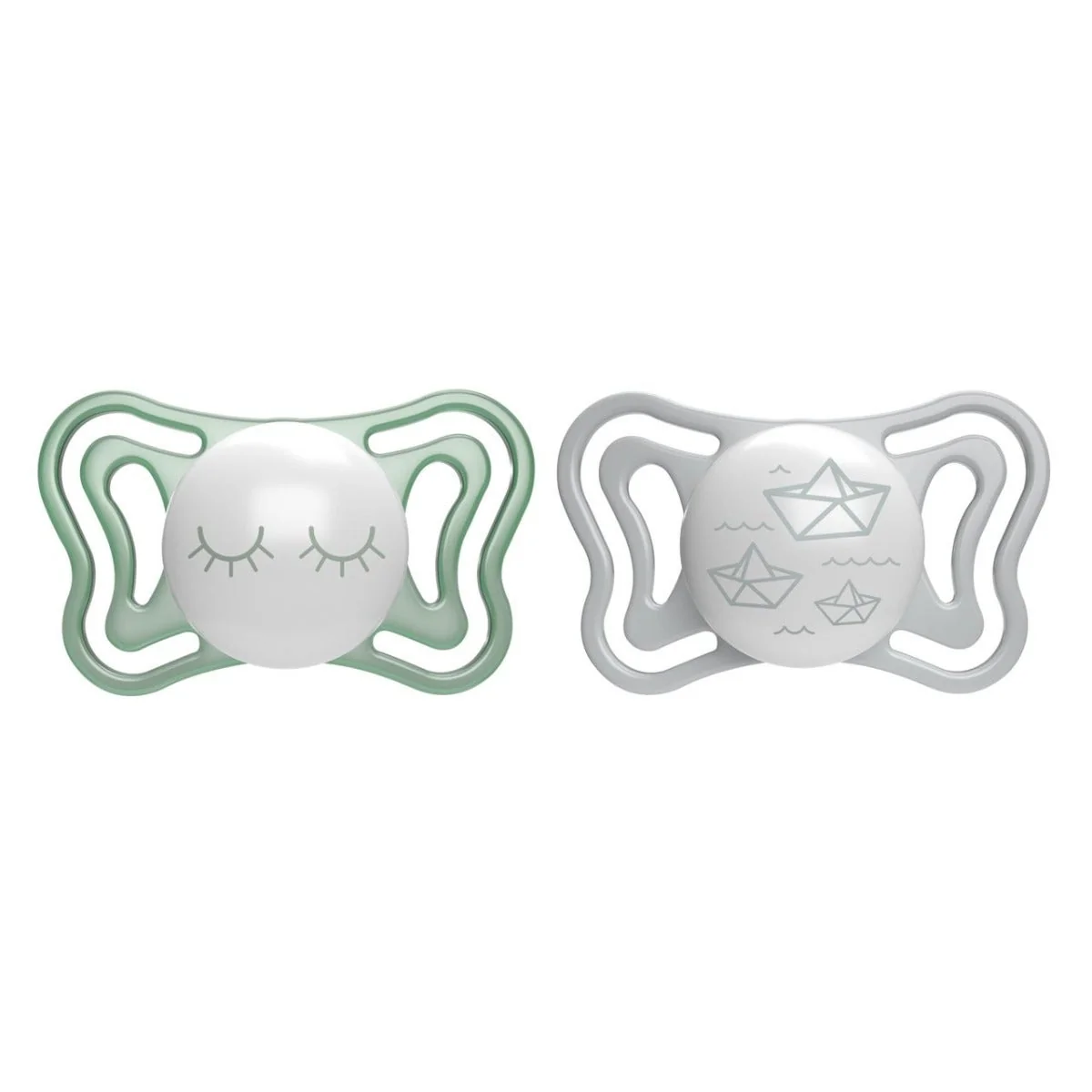 Chicco Succhietto Light Luminoso Silicone 2 Pezzi 16-36 mesi