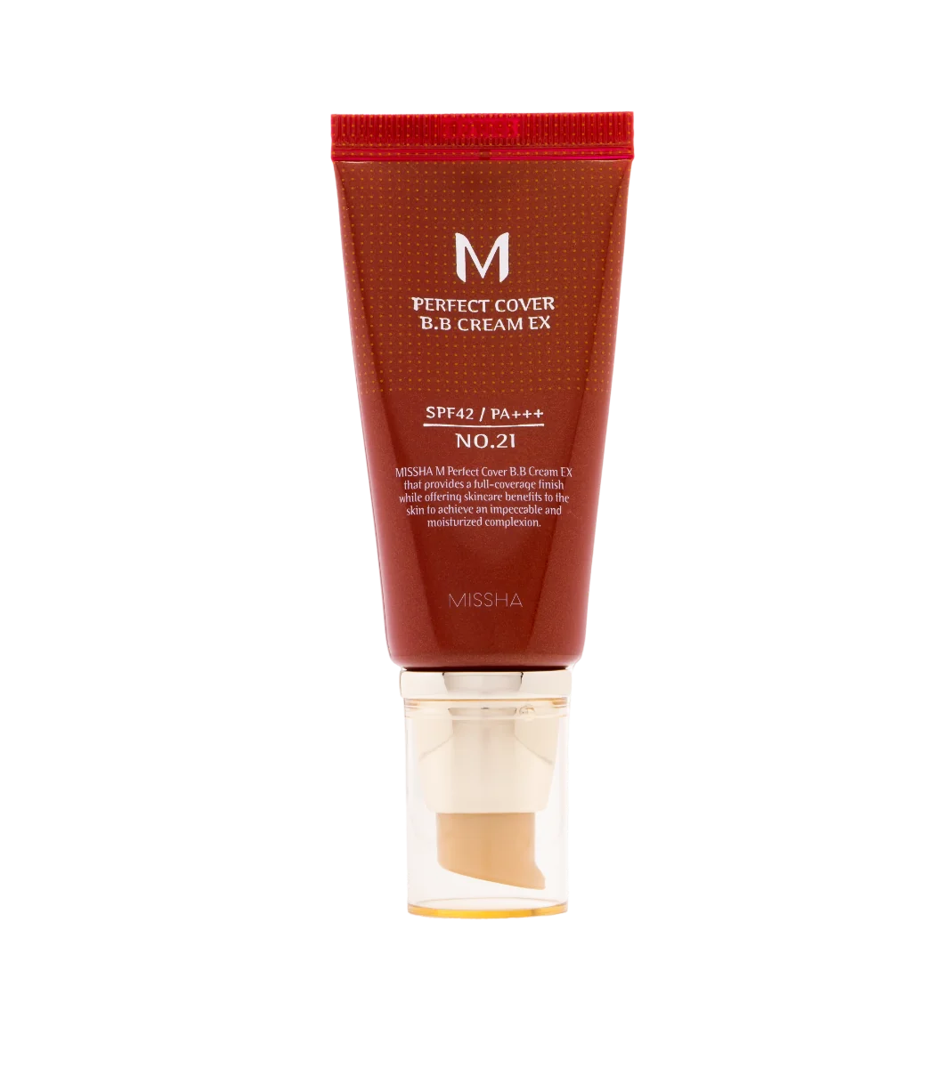 Missha M Perfect Cover  Bb Cream Spf42   Pa+++ No.21 (Light Beige) 50 ml Tutti i Tipi di Pelle