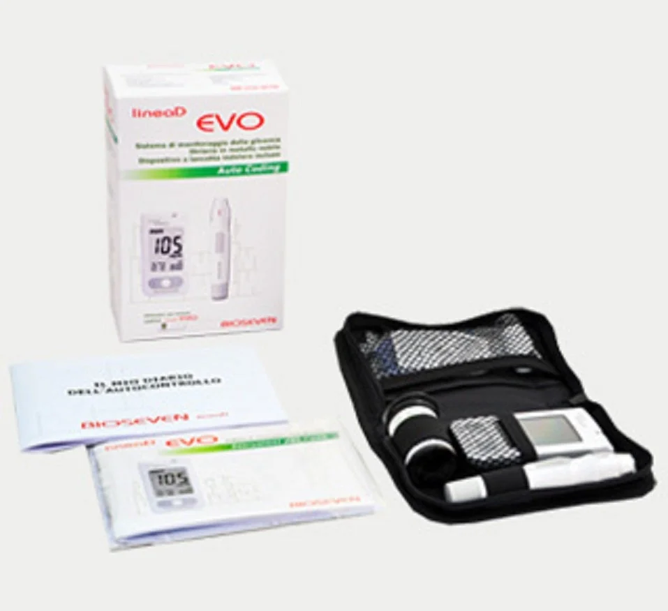 Linea D Evo Glucometro Kit 