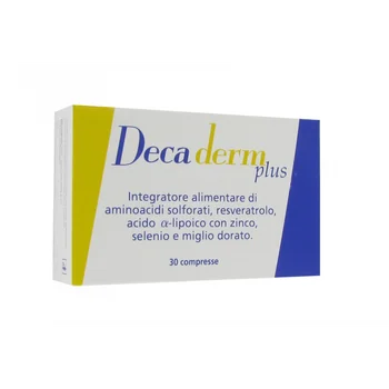 Decaderm Plus Integratore 30 Compresse Unghie e Capelli