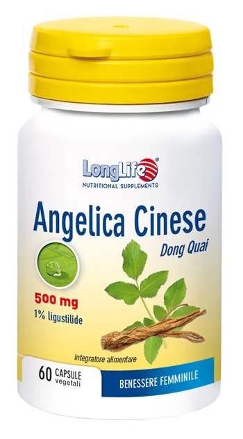 Longlife Angelica Cinese 60 Capsule