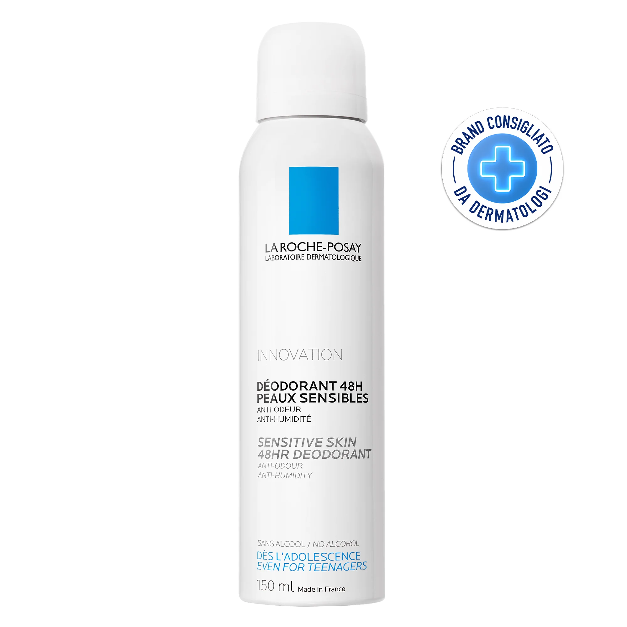 La Roche Posay Deodorante Fisiologico 24h Spray 150 ml Protezione dagli odori
