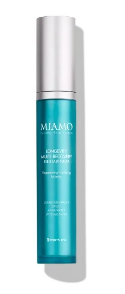 Miamo Longevity Plus Multi-Recovery Eye&Lash Serum 15 Ml Dermatologicamente Testato