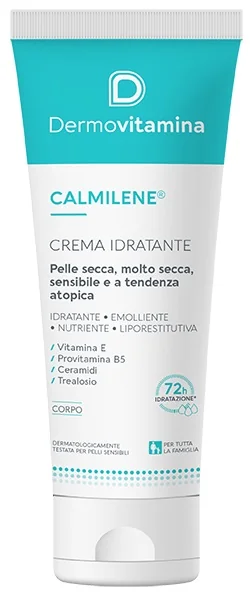 Dermovitamina Calmilene Crema 250 ml Pelle Secca e Sensibile