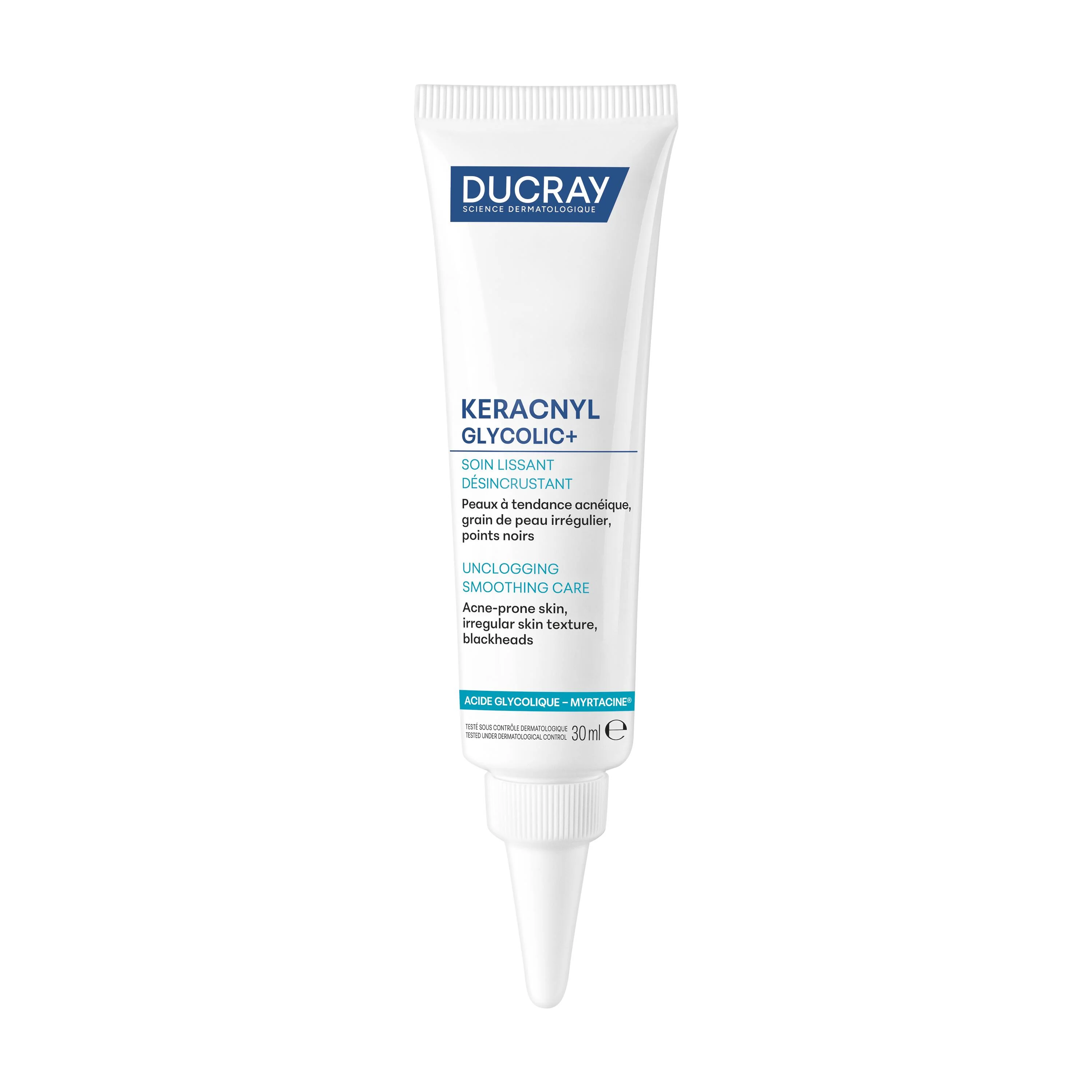 Ducray Keracnyl Glycolic+ Crema Purificante Per Pelle Grassa Con Imperfezioni 30 ml