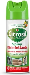 Citrosil Home Protection Spray Multisuperfici Aroma Agrumi 300 ml - Disinfettante Superfici
