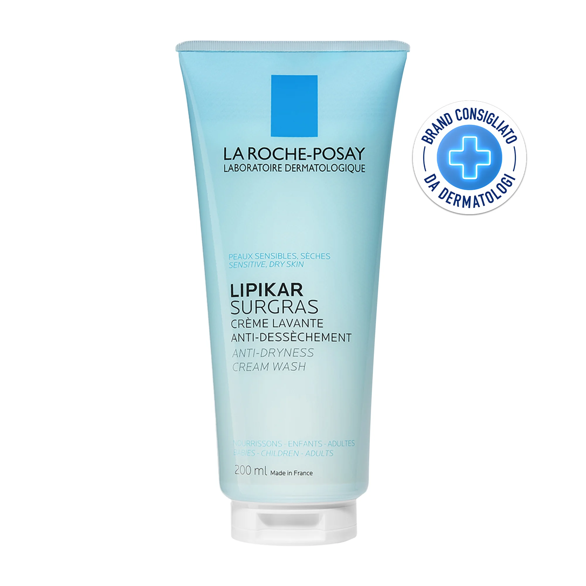 La Roche Posay Lipikar Surgras Doccia-Crema Concentrata Pelle Secca 200 ml