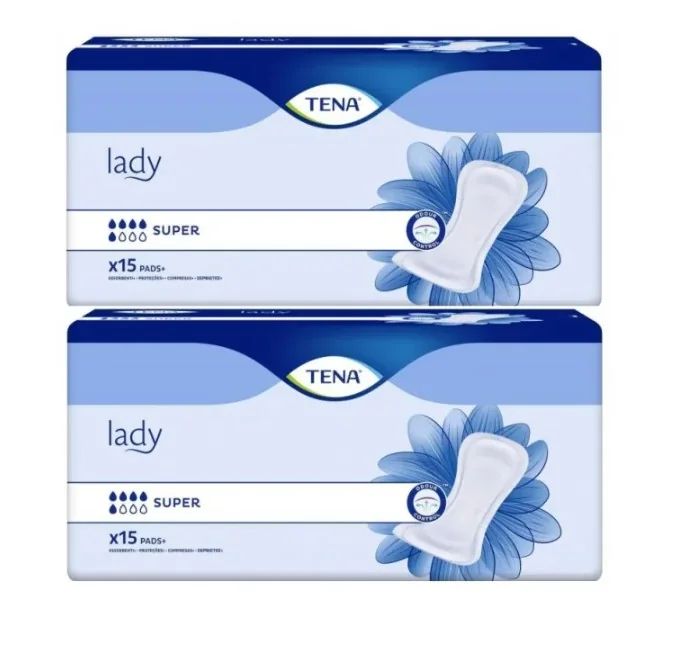 Tena Lady Super Duo Pack2X15 Pezzi