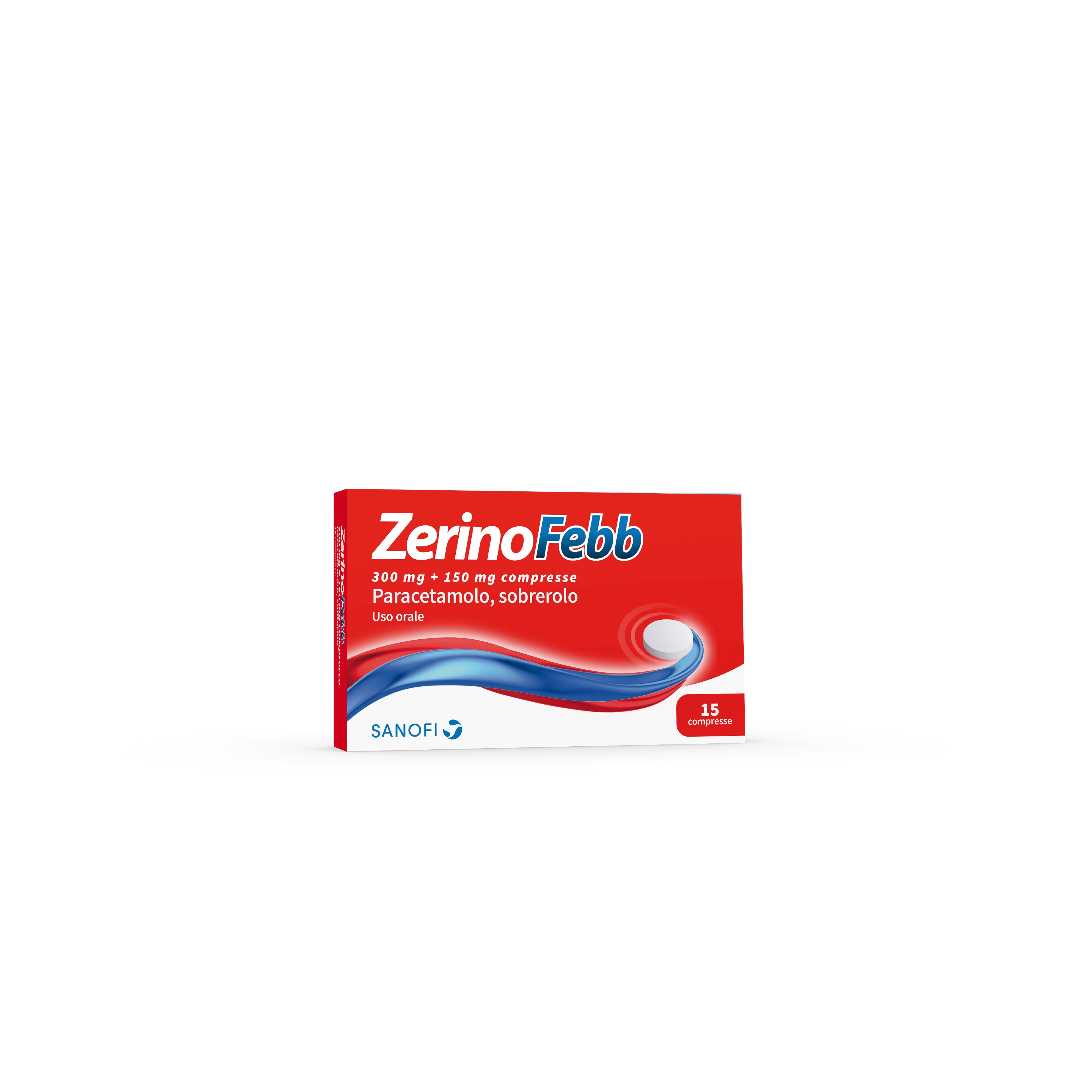 Zerinofebb Adulti 15 Compresse 300+150 mg
