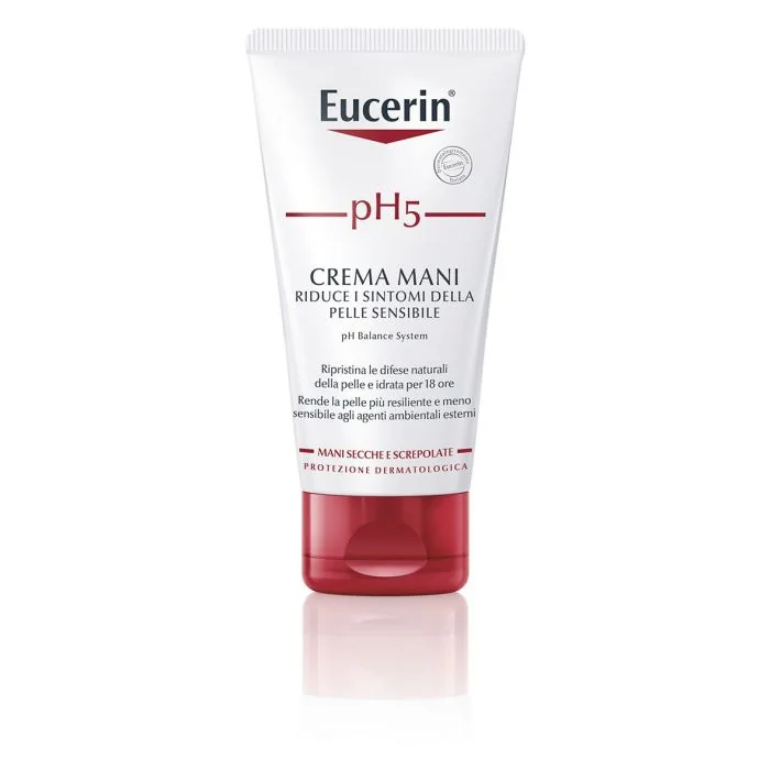 Eucerin pH5 Crema Mani Rigenerante Pelle Sensibile 30 ml Azione Idratante