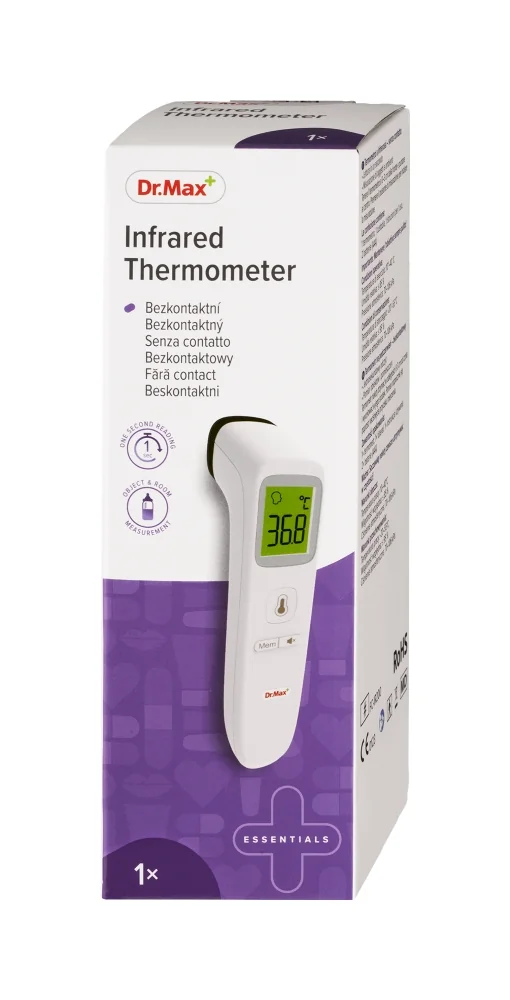 Dr. Max Termometro Infrarossi 1 Pezzo Misurazione Temperatura