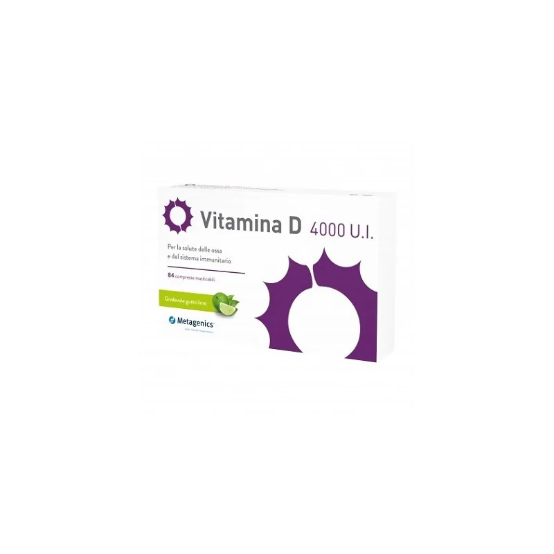 Vitamina D 4000Ui 84 Compresse Integratore Vitamina D