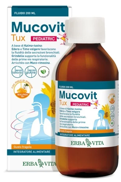 Mucovit Tux Fluido Ped 200 Ml