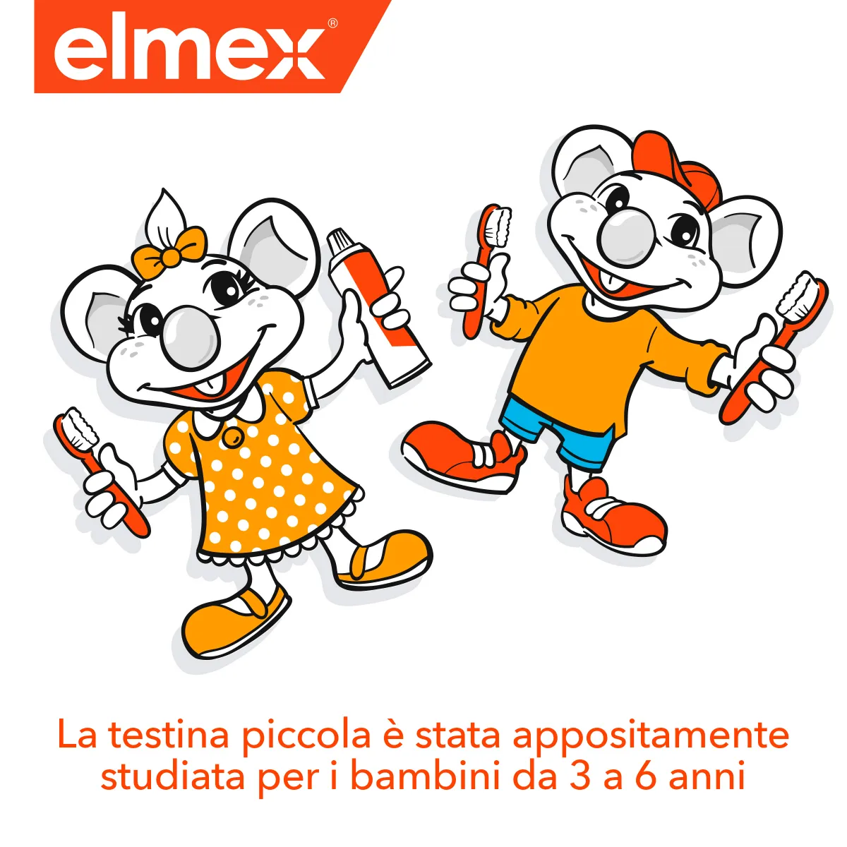 Elmex Bimbi Spazzolino Bambini 3-6 Anni 
