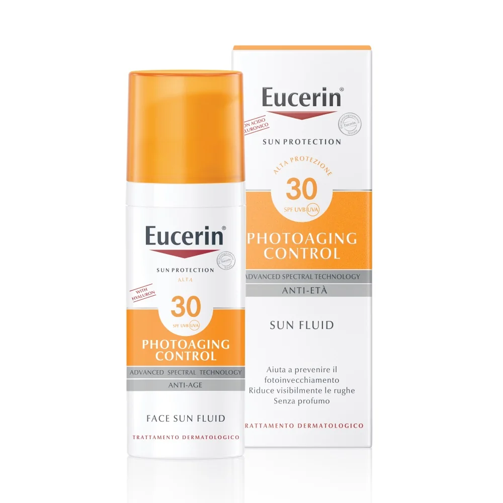 Eucerin Sun Fluido Anti Age SPF 30 50 ml Solare Viso