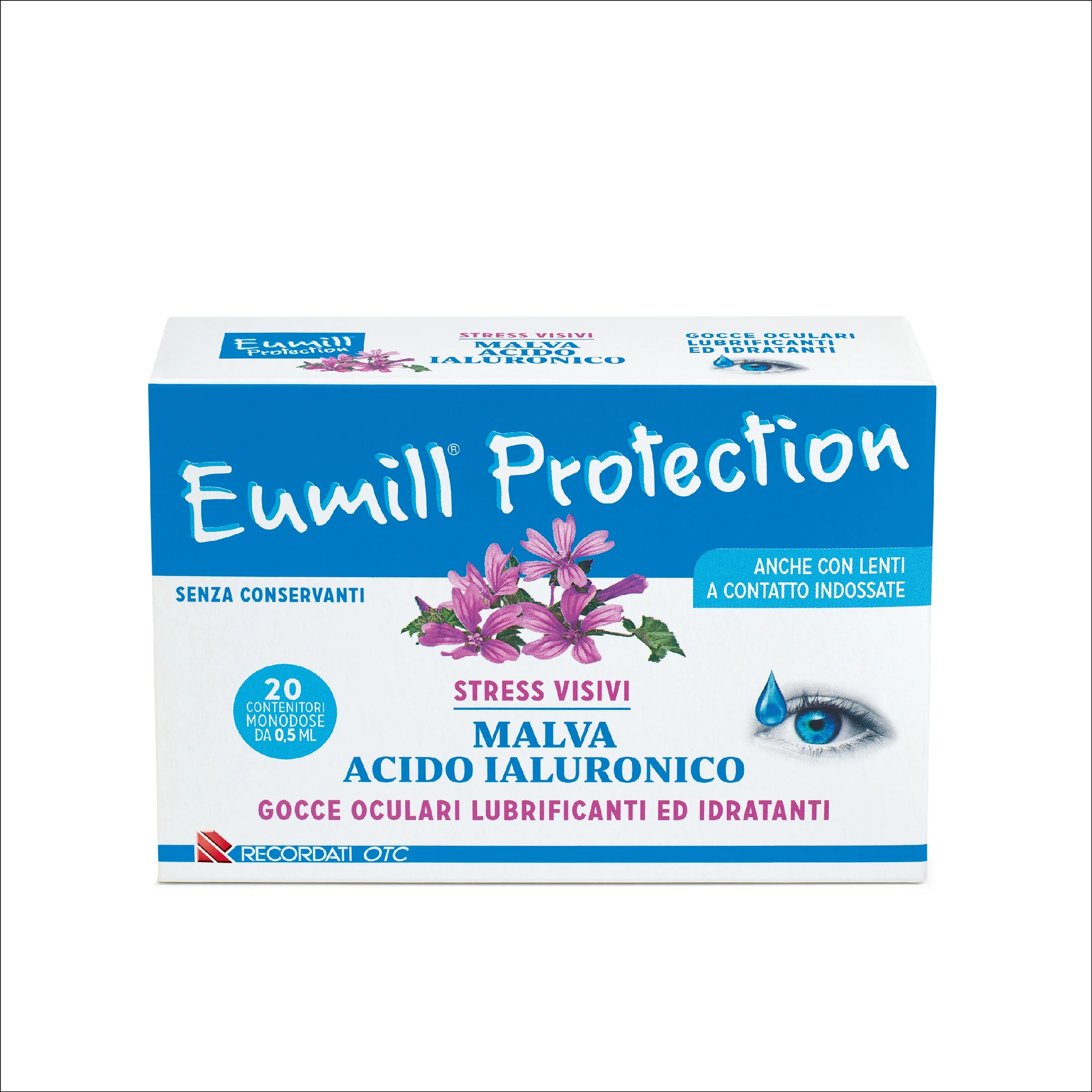 Eumill Protection Gocce Oculari 20 Flaconcini Occhi Stanchi e Secchi