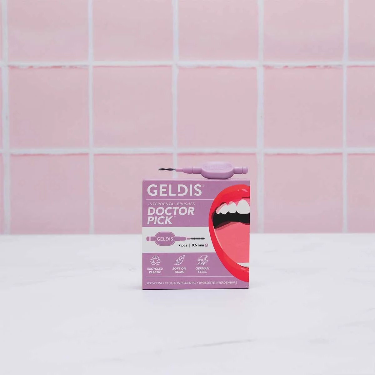 Geldis Doctor Pick Scovolino XS 7 Pezzi Cura denti e cavo orale