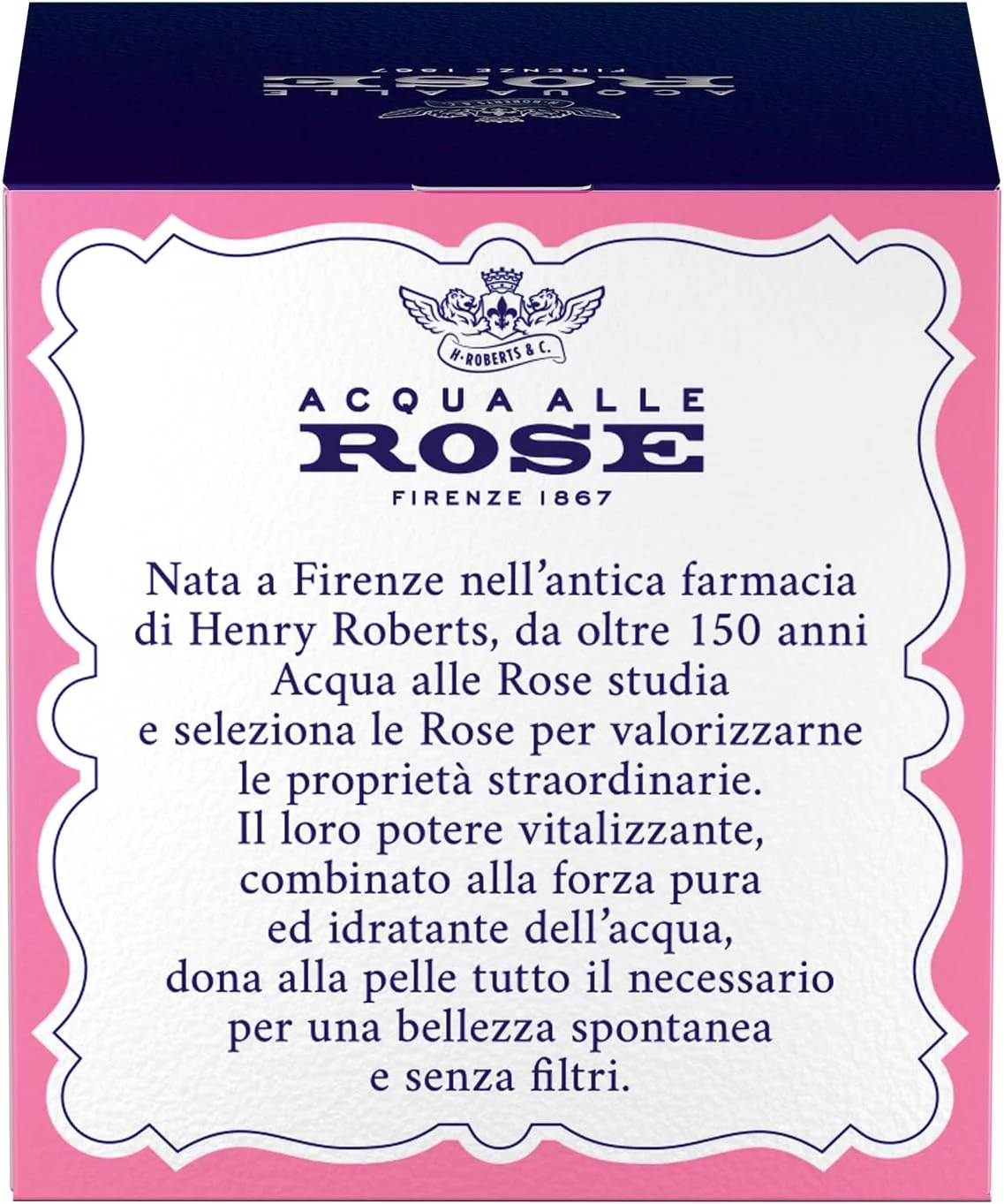 Acqua Alle Rose Crema Viso Antirughe Lenitiva 50 Ml