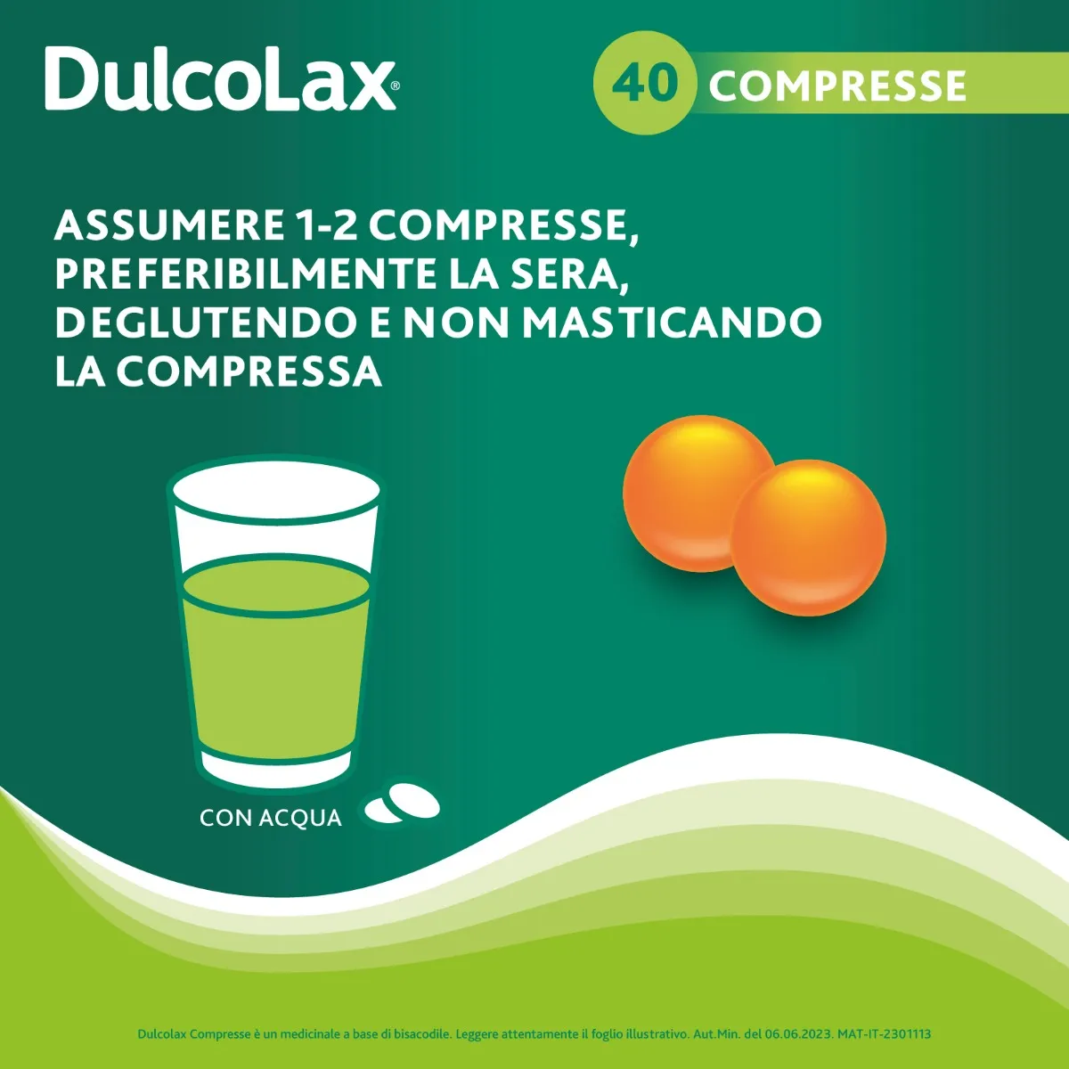 Dulcolax 5 mg 40 Compresse Rivestite Stitichezza Occasionale