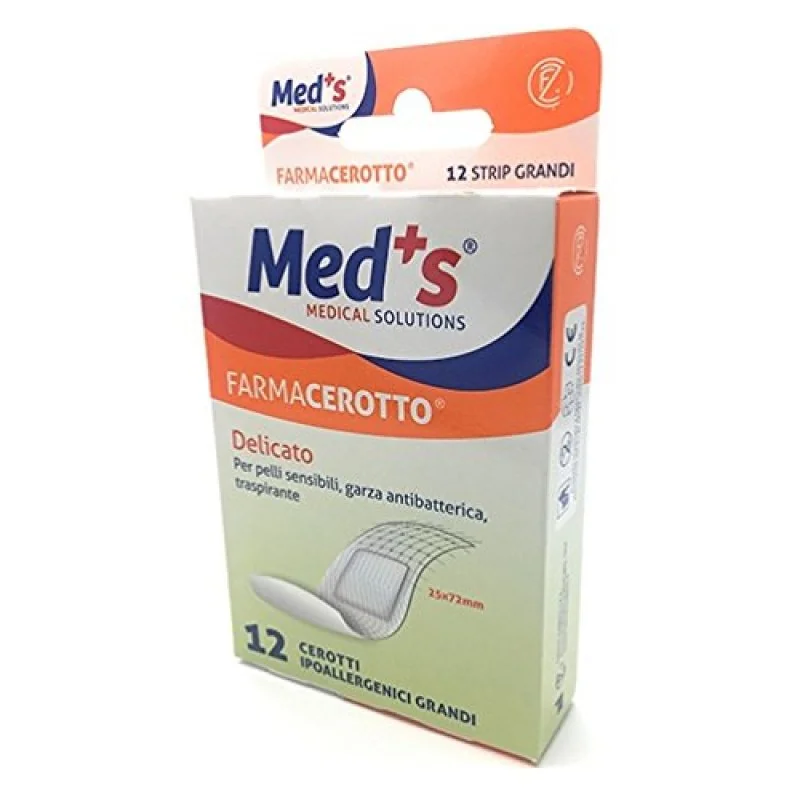 Cerotti Meds Strips Tnt Del Gr12 Pezzi
