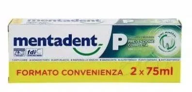 Mentadent P 2 X 75 Ml Bitubo Promo