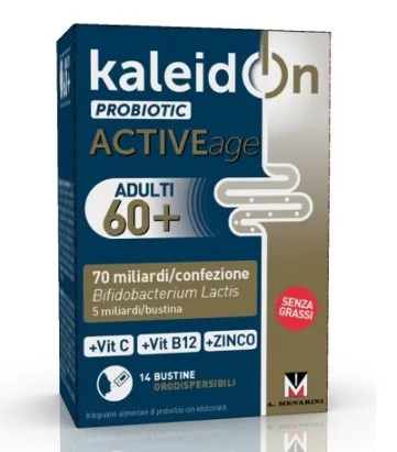 Kaleidon Probiotic ActiveAge 14 Bustine Orosolubili