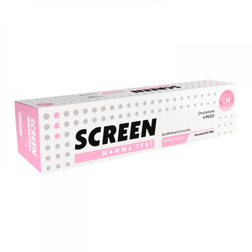 Test Rapido Ovulazione Screen 4 Pezzi Autodiagnostico