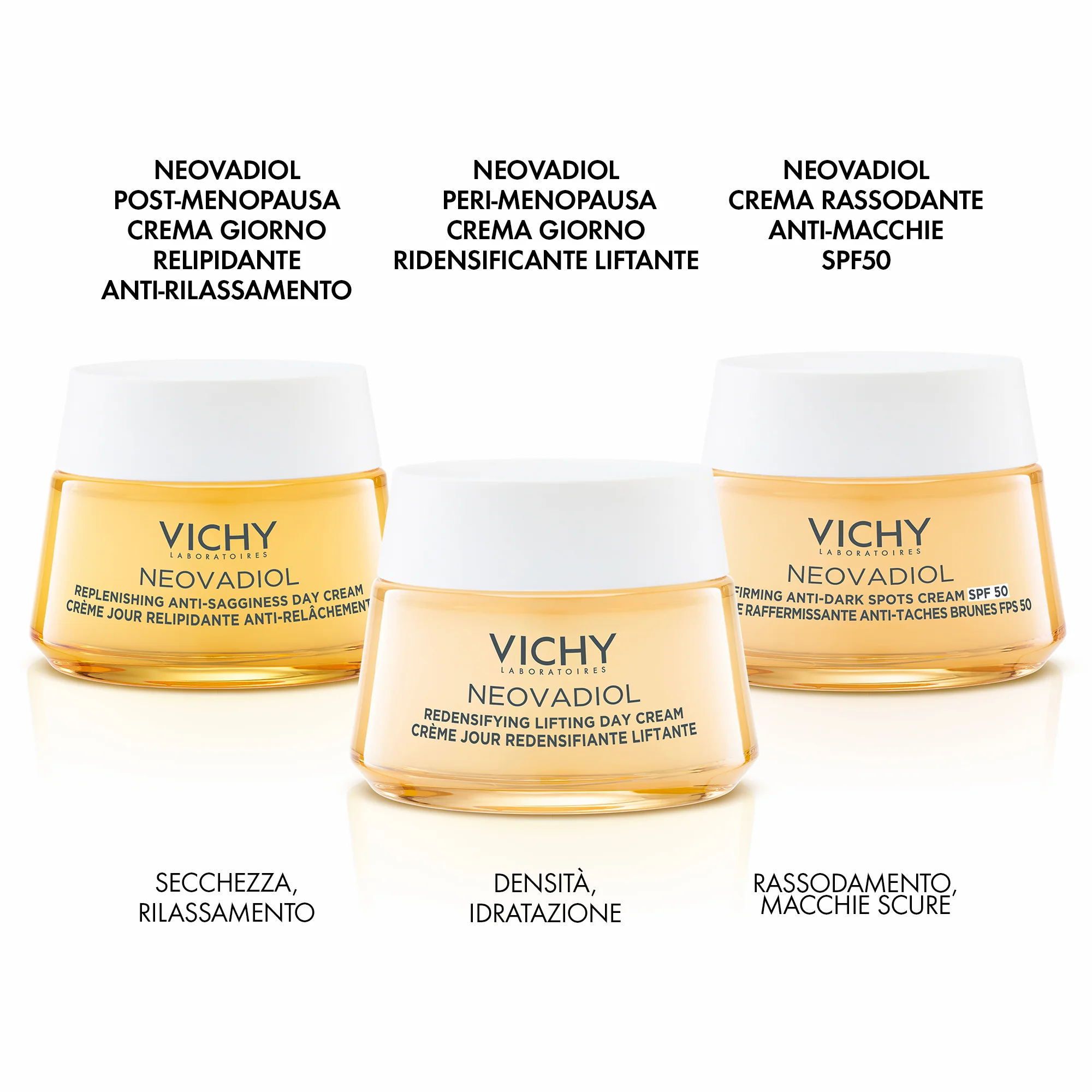 Vichy Neovadiol Crema Giorno 50 Ml Post-Menopausa,Rassodante, Anti-età